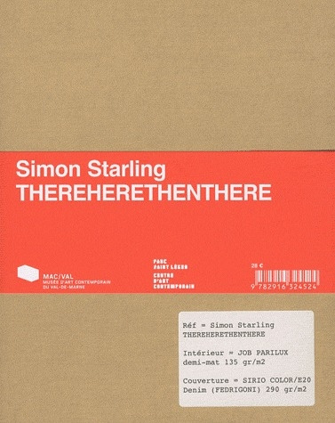 Thereherethenthere, Simon Starling. 2 volumes