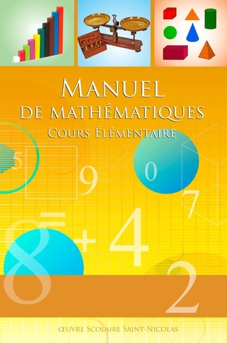 Manuel de Mathématiques cours élémentaire