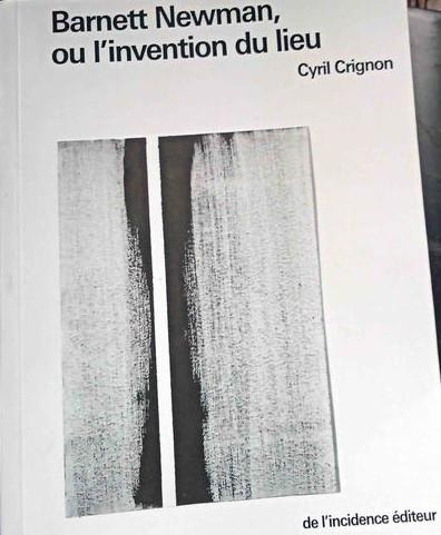 Barnett Newman, ou l'invention du lieu