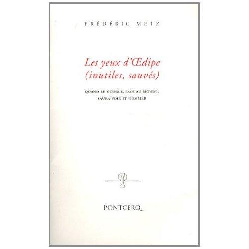 Les yeux d'Oedipe (inutiles, sauvés). Quand le google, face au monde, saura voir et nommer