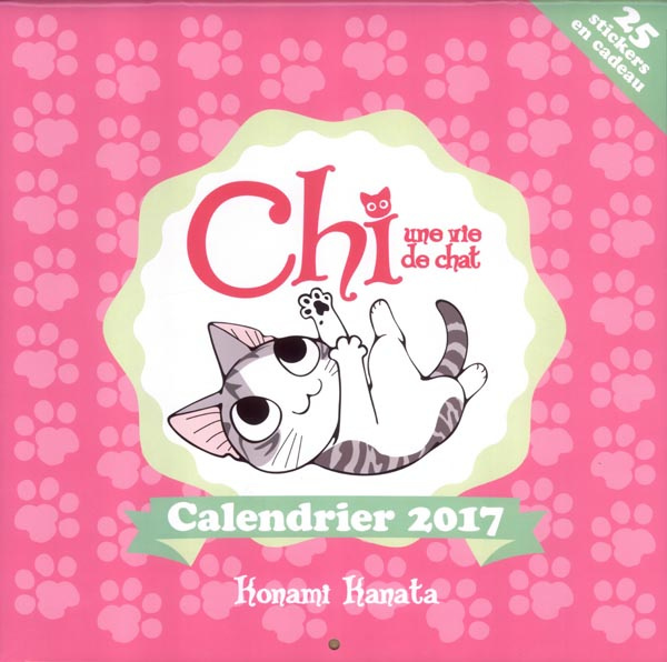 Chi une vie de chat calendrier 2017