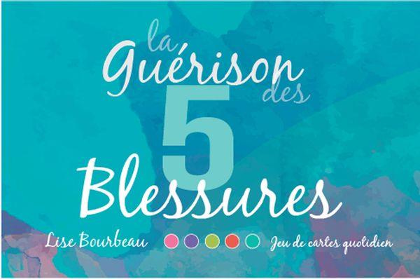 La guérison des 5 blessures. Jeu de cartes quotidien