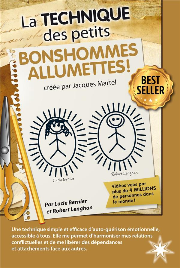 La technique des petits bonshommes allumettes ! Créée par Jacques Martel