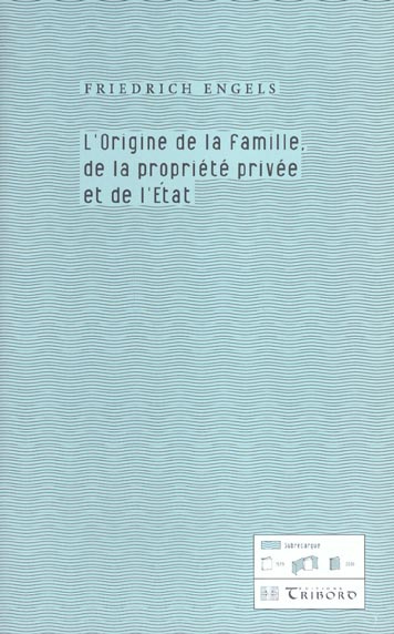 L' ORIGINE DE LA FAMILLE, DE LA PROPRIETE ET DE L'ETAT