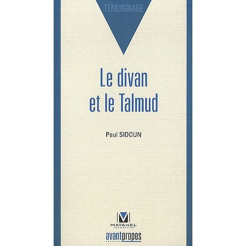 Le divan et le Talmud