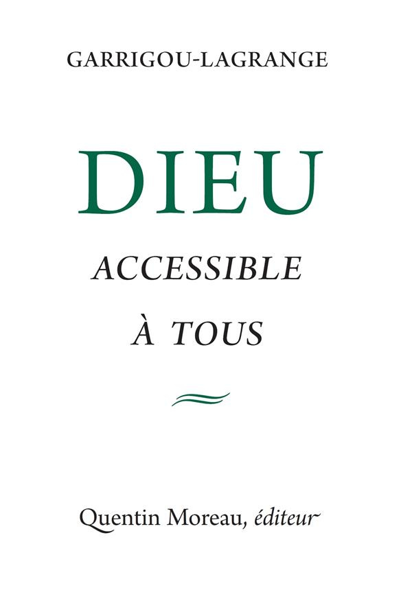 Dieu accessible à tous