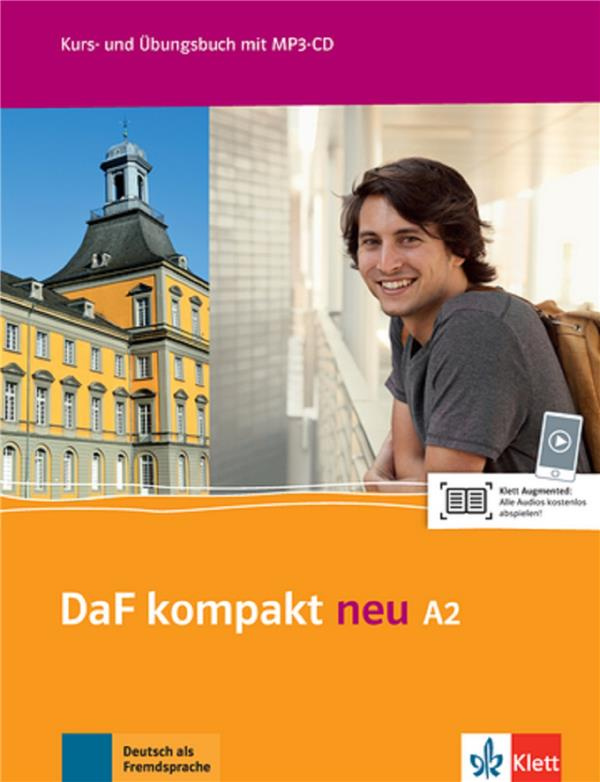 DaF kompakt neu A2. Kurs- une Übungsbuch, avec 1 CD audio MP3