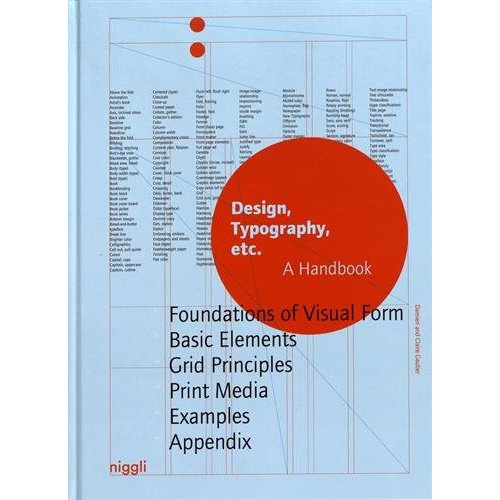 DESIGN, TYPOGRAPHY ETC. - A HANDBOOK
