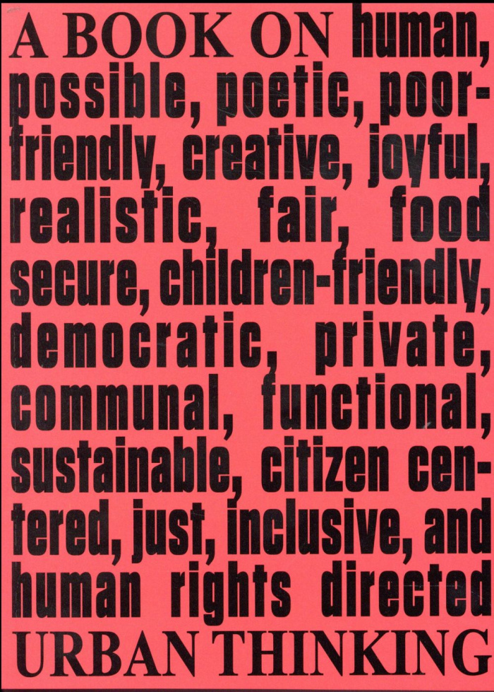 ARCHITECTURE ET HUMAN RIGHTS - A BOOK ON URBAN THINKING