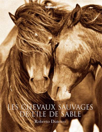 Les chevaux de l'île de sable. Edition français-anglais-allemand