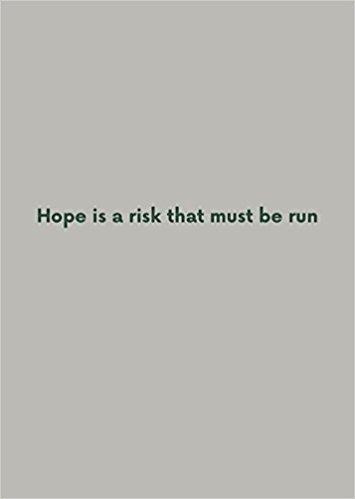 Robert Adams. Hope is a risk that must be run, Edition bilingue français-anglais