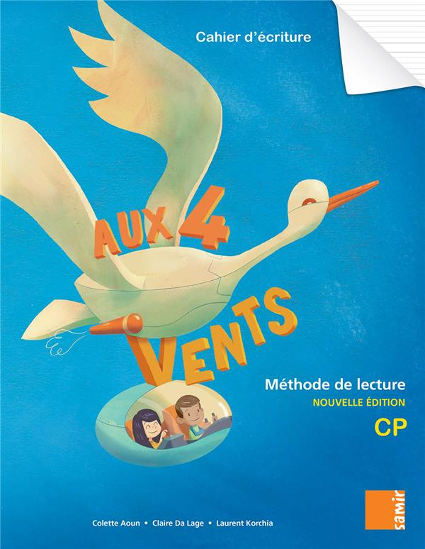 Français CP Cahier d'écriture Aux 4 Vents. Edition 2020