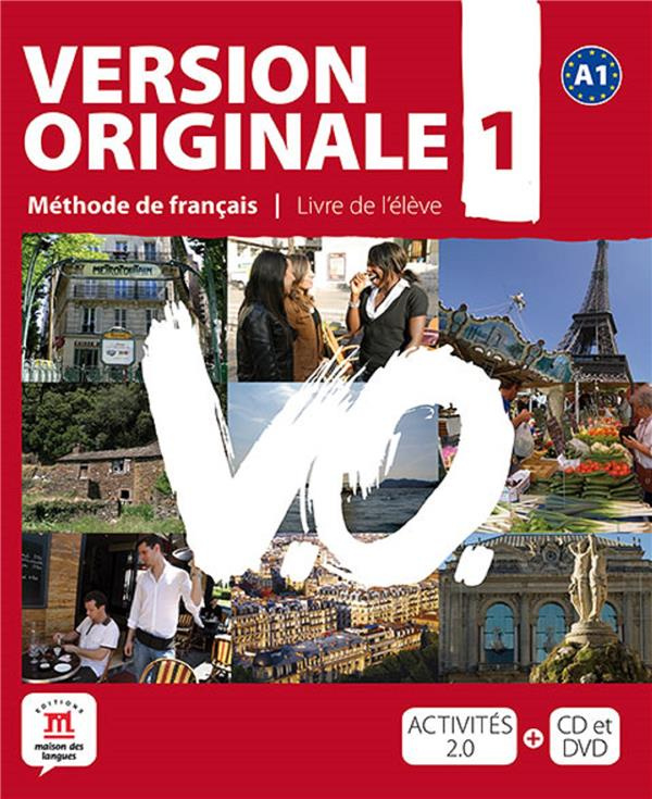 Version Originale 1. Méthode de français, avec 1 DVD   1 CD AUDIO