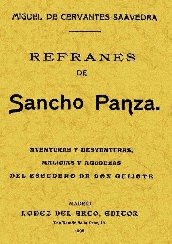 Refranes de sancho panza