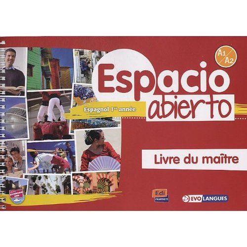 ESPACIO ABIERTO, LIVRE DU MAITRE A1/A2
