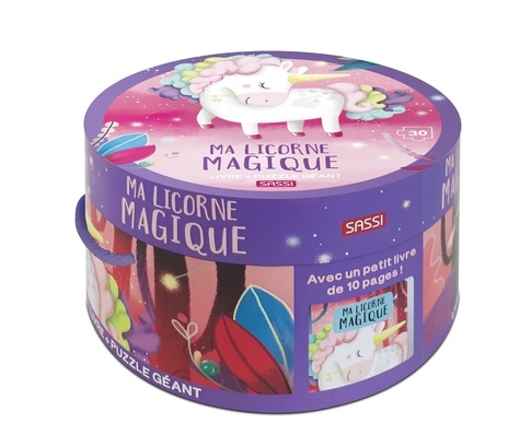 Puzzle géant. Ma licorne magique