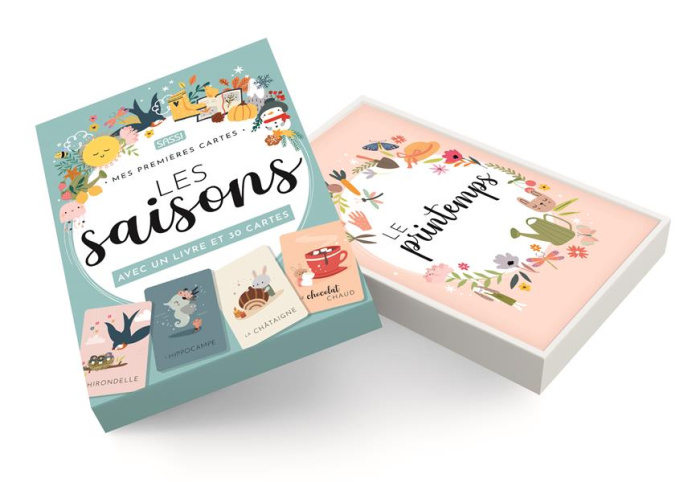 Les saisons. Avec un livre et 30 cartes