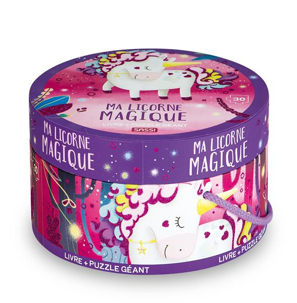 Ma licorne magique. Livre puzzle géant (30 pièces)