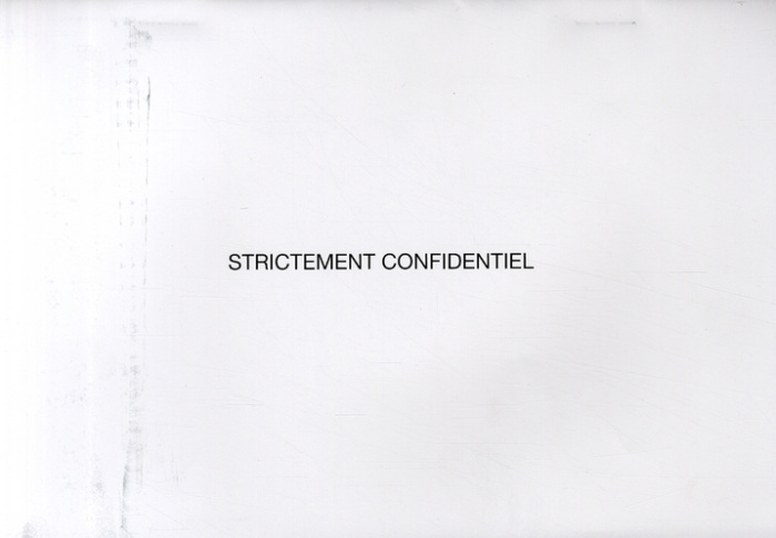 STRICTEMENT CONFIDENTIEL