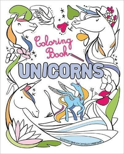 UNICORNS, COLOURING BOOK