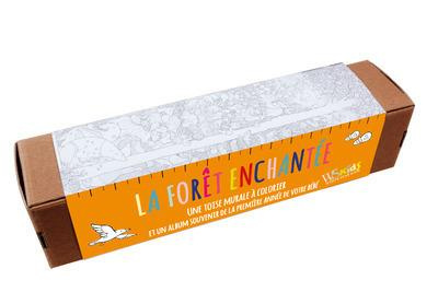 La forêt enchantée. Une toise murale à colorier et un album souvenir de la première année de votre b