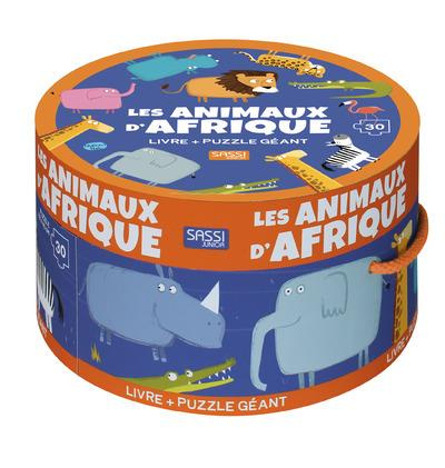 Les animaux d'Afrique. Avec un puzzle géant de 30 pièces