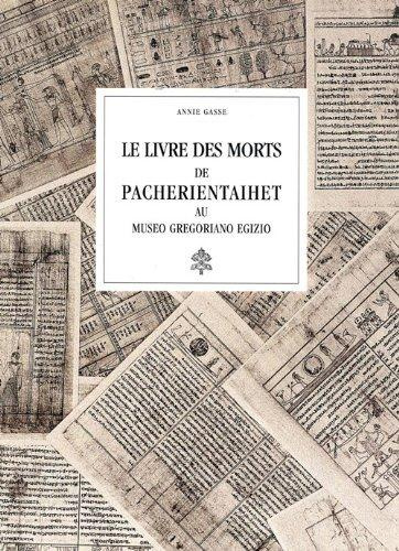 Le livre des morts de Pacherientaihet au Museo Gregoriano Egizio