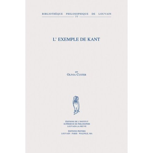 L EXEMPLE DE KANT