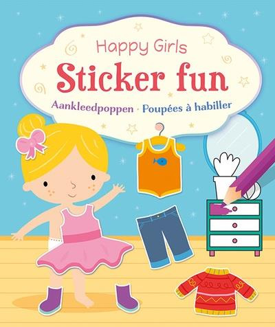 Happy Girls. Poupées à habiller. Avec des autocollants repositionnables