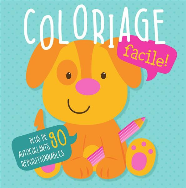 Coloriage facile ! Jaune hippo