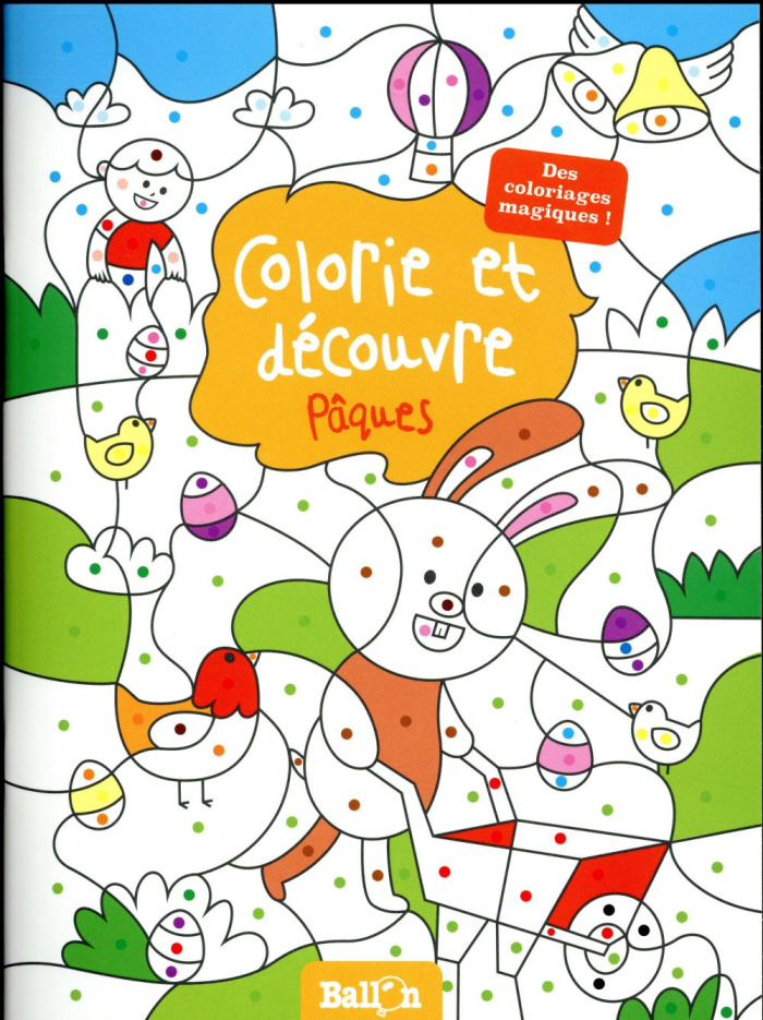 Colorie et découvre Pâques