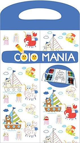 Colomania bleu foncé. Avec 24 crayons de couleur