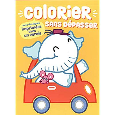 Colorier sans dépasser Eléphant