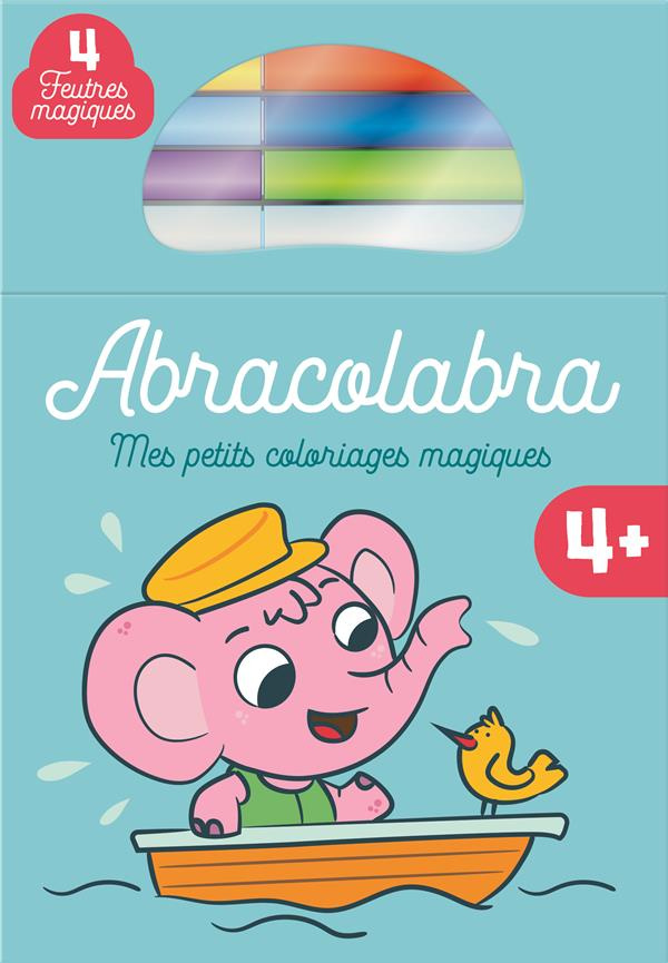 Abracolabra L'éléphant. Avec 4 feutres magiques