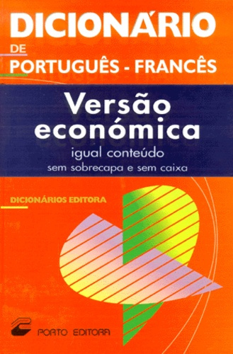 Dicionario de português-francês. Versao economica