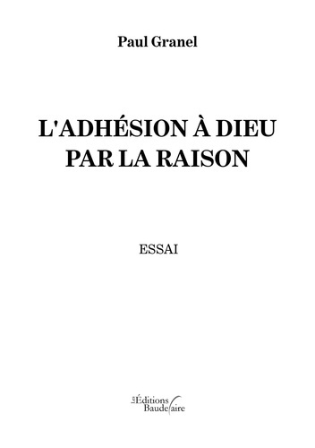 L'adhésion à Dieu par la raison