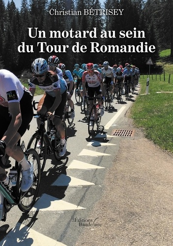 Un motard au sein du Tour de Romandie