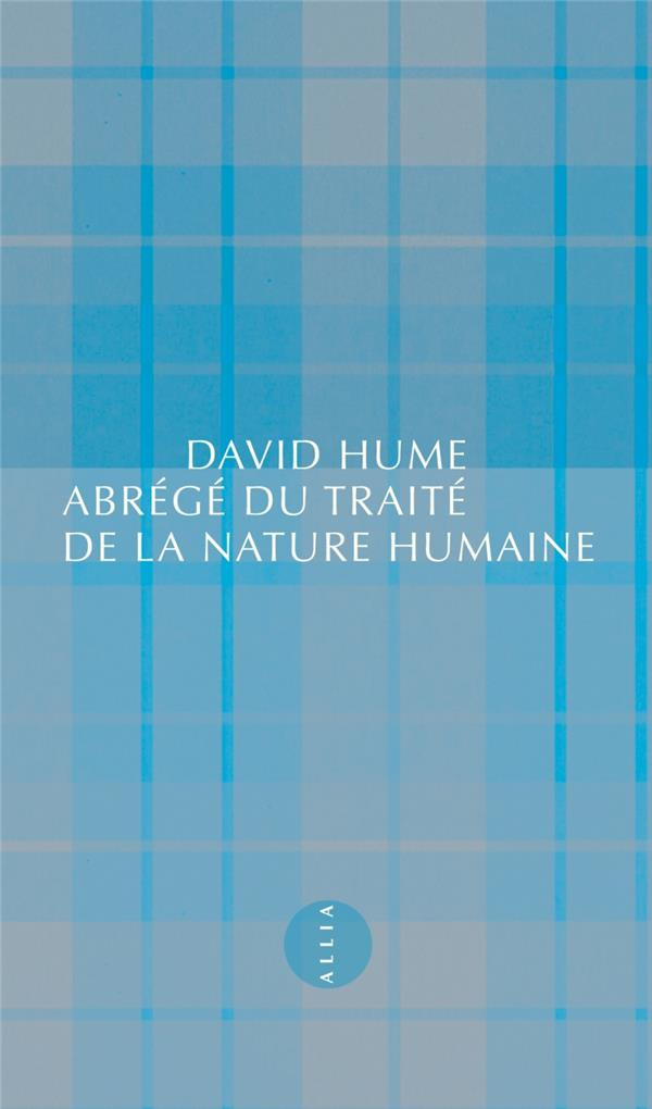 Abrégé du traité de la nature humaine
