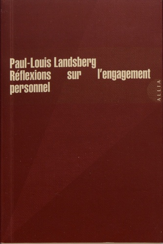 Réflexions sur l'engagement personnel