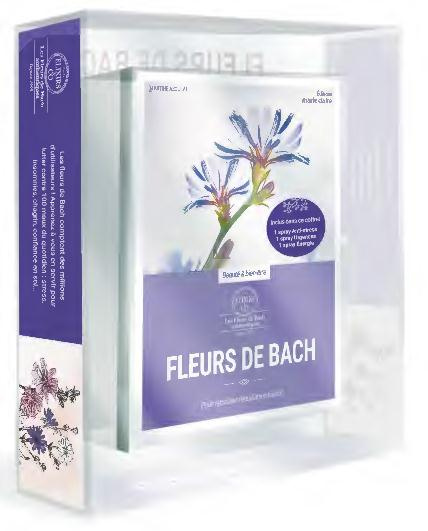 Fleurs de Bach. Coffret livre 3 sprays