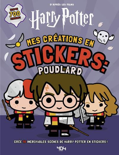 Mes créations en stickers : Poudlard. Crée 10 incroyables scènes de Harry Potter en stickers !