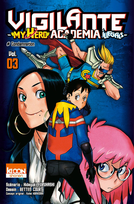 Vigilante My Hero Academia Illegals Tome 3 : Copine de fac