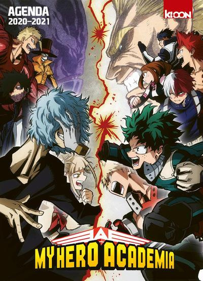 Agenda My Hero Academia. Edition 2020-2021