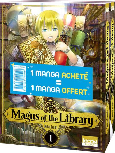 Magus of the library Tomes 1 et 2 : 1 manga acheté = 1 manga offert. Edition limitée