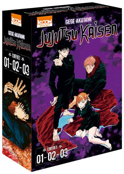 Jujutsu Kaisen : Coffret en 3 volumes : Tome 1, Ryomen Sukuna ; Tome 2, Naissance de la matrice ; To