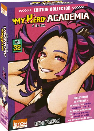My Hero Academia Tome 32 : The Next. Avec le vol. R de My Hero Academia et un carnet de notes, Editi