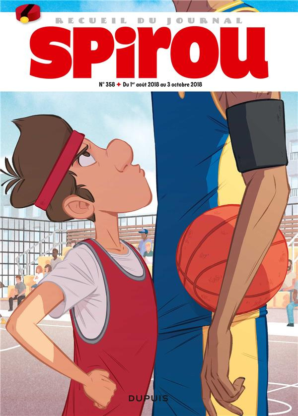 Recueil Spirou N° 358, du 25 juillet 2018 au 3 octobre 2018