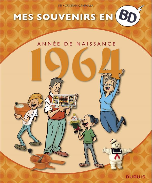 Mes souvenirs en BD : Année de naissance 1964