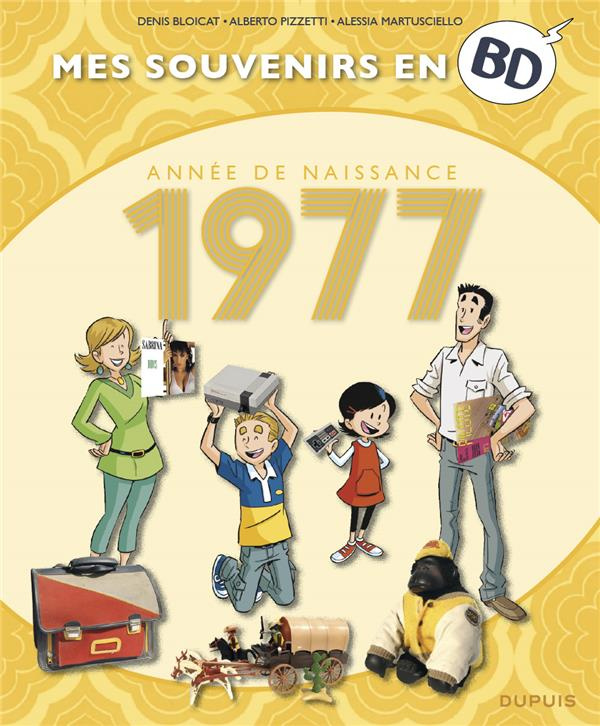 Mes souvenirs en BD : Année de naissance 1977