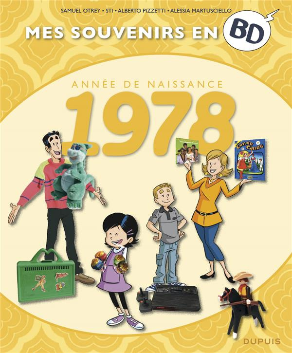 Mes souvenirs en BD : Année de naissance 1978